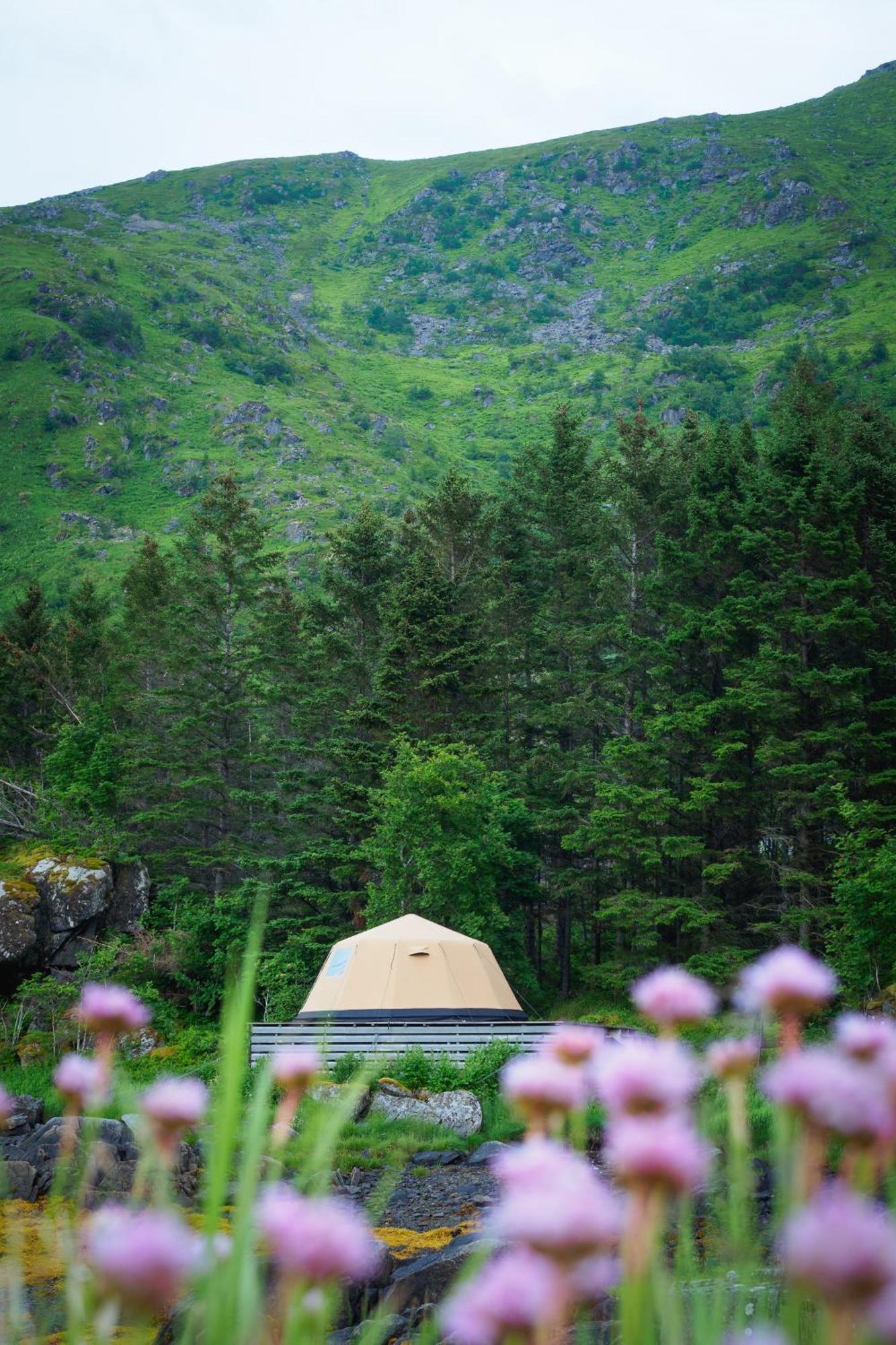 Flo Lofoten Nature Escape Valberg Exteriör bild